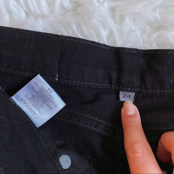 CARMAR Black & Orange Novelty Side Zip Mia Jean-24 - Picture 10 of 12